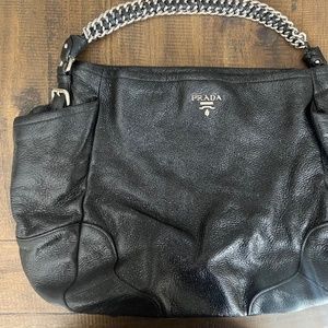 Authentic Prada cervo Lux bag